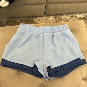 AS revival blue shorts